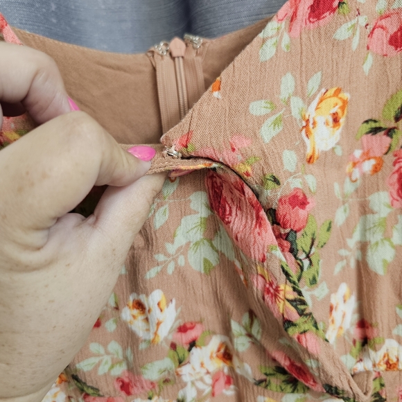 Lulus Everlasting Bliss Blush Floral Maxi Dress - Picture 5 of 10